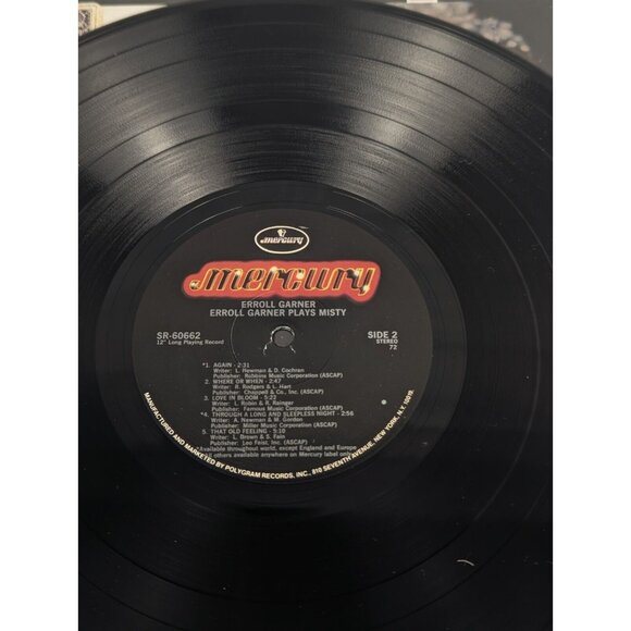 Erroll Garner: Plays Misty 12" 33 RPM LP SR 60662 - Picture 3 of 4